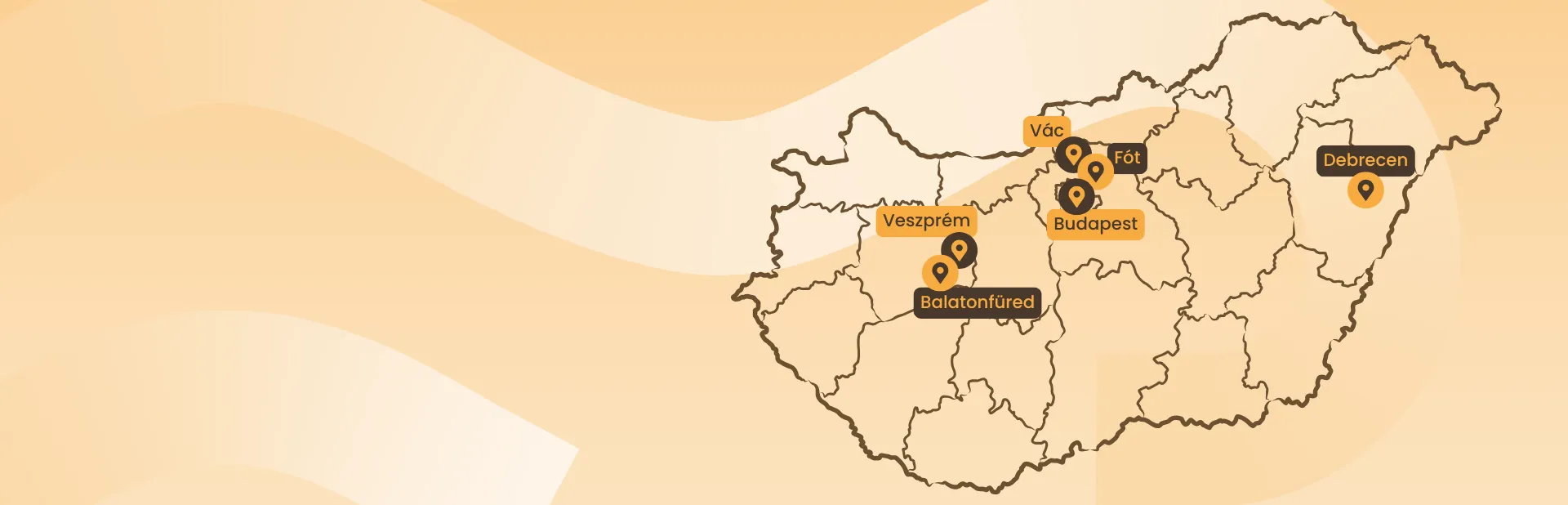 A VP-Med Egészségcentrum orvosai Magyarország több területén is elérhetőek